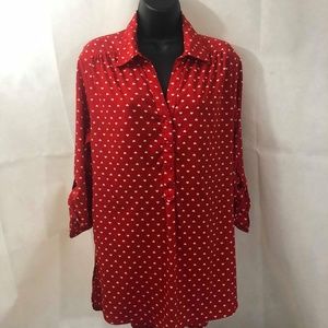 Truth Long sleeve blouse sz L